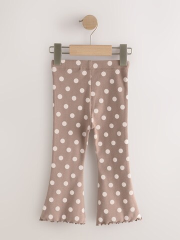Next Flared Leggings in Beige