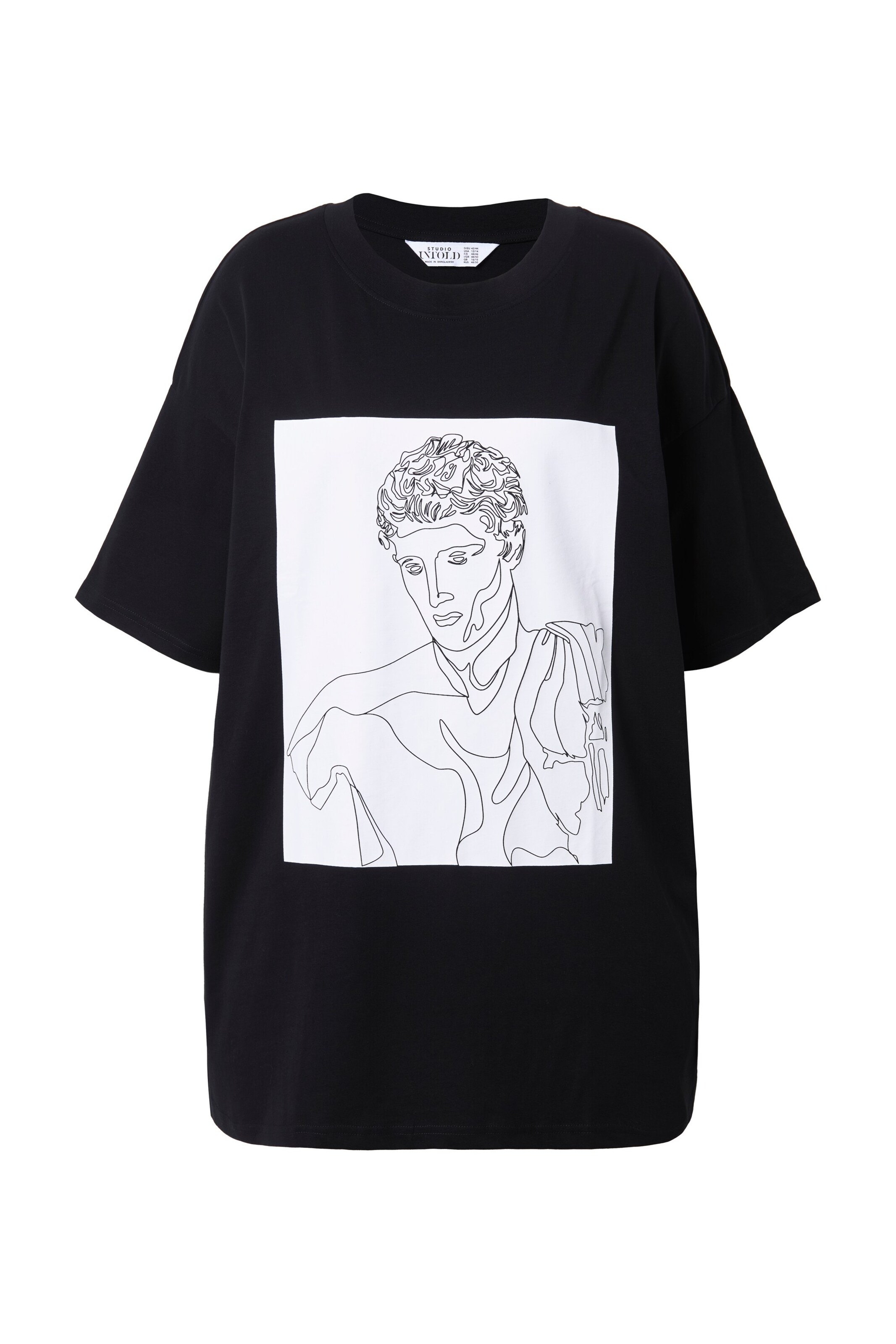 Studio Untold Shirt in Black: front