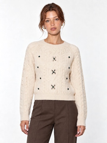 Pullover 'Pullover' di Dilvin in beige: frontale