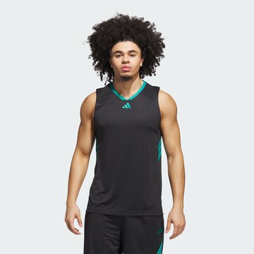 ADIDAS PERFORMANCE Functioneel shirt 'Legends' in Zwart: voorkant