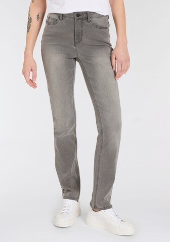 ARIZONA Flared Jeans in Grau: Vorderseite