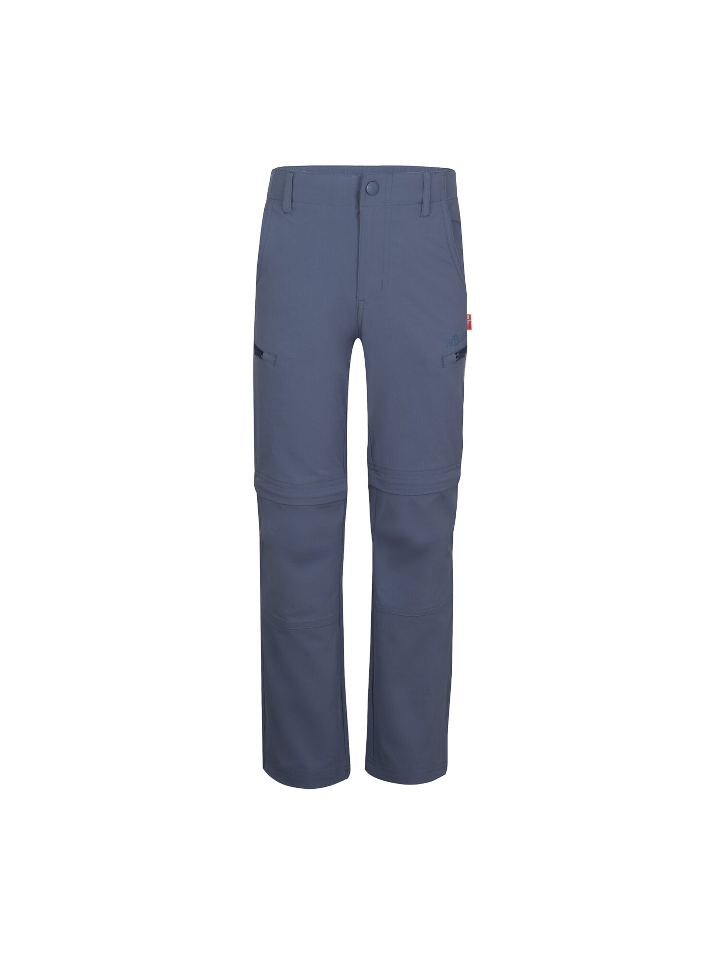 TROLLKIDS Regular Workout Pants in Blue: front