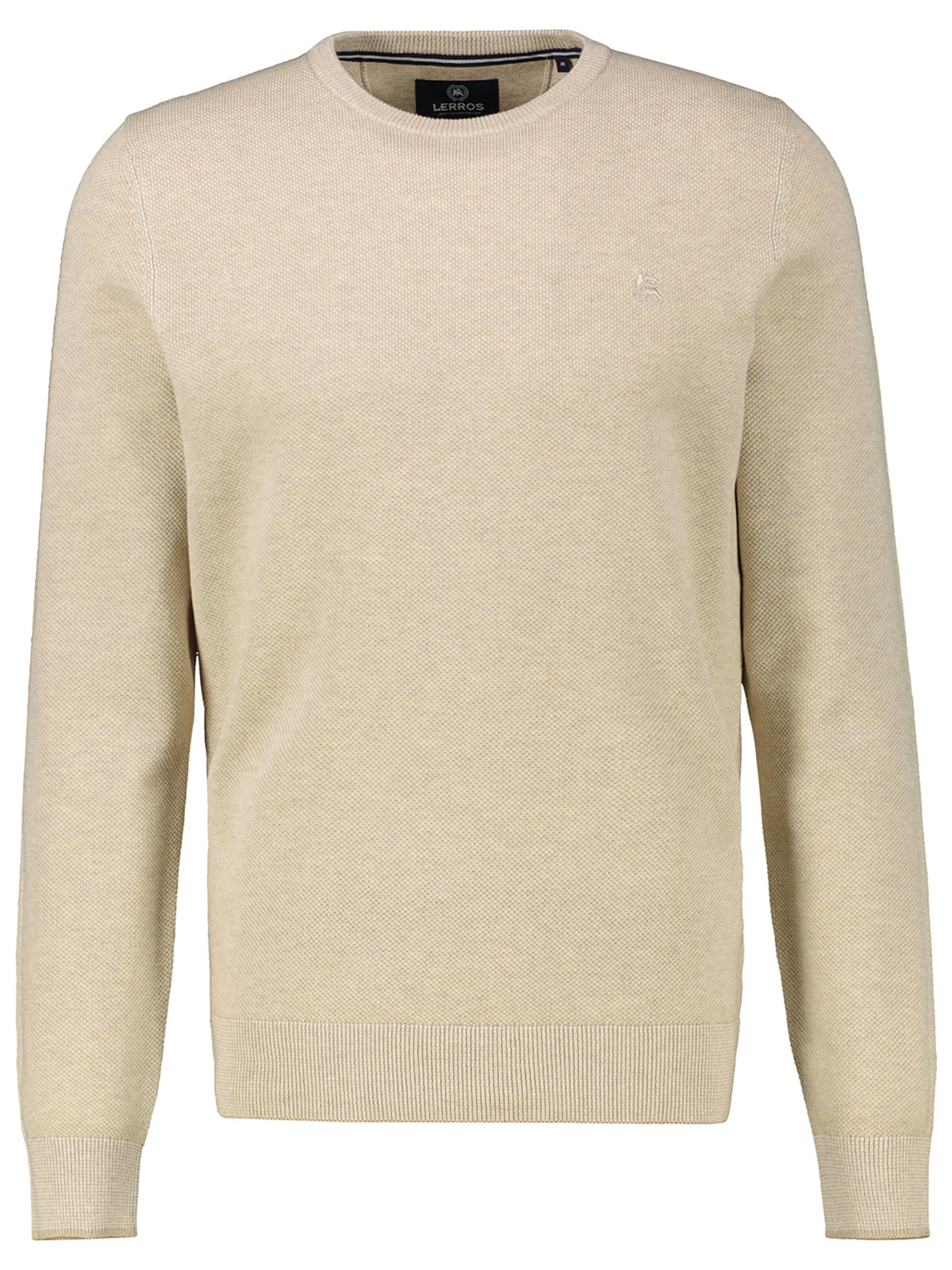 LERROS Sweater 'Basic' in Beige: front