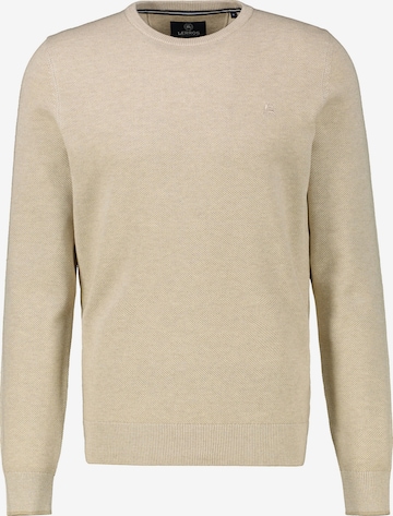 LERROS Sweater 'Basic' in Beige: front