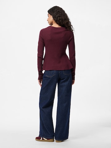 PIECES Pullover 'PCAmma' in Rot