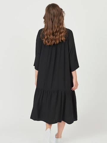 Robe oversize Pont Neuf en noir