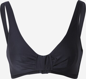 Hunkemöller - Triangular Top de biquíni em preto: frente