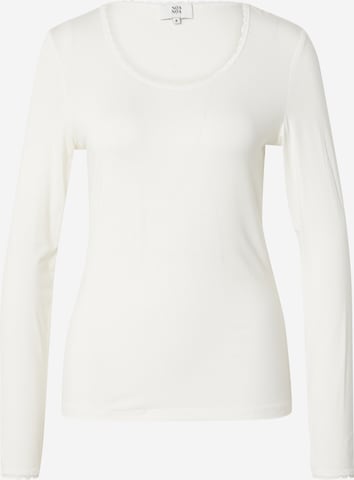 Noa Noa Shirt in White: front