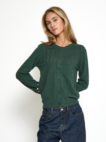 Cardigan 'Rosy' Peppercorn en bleu : devant