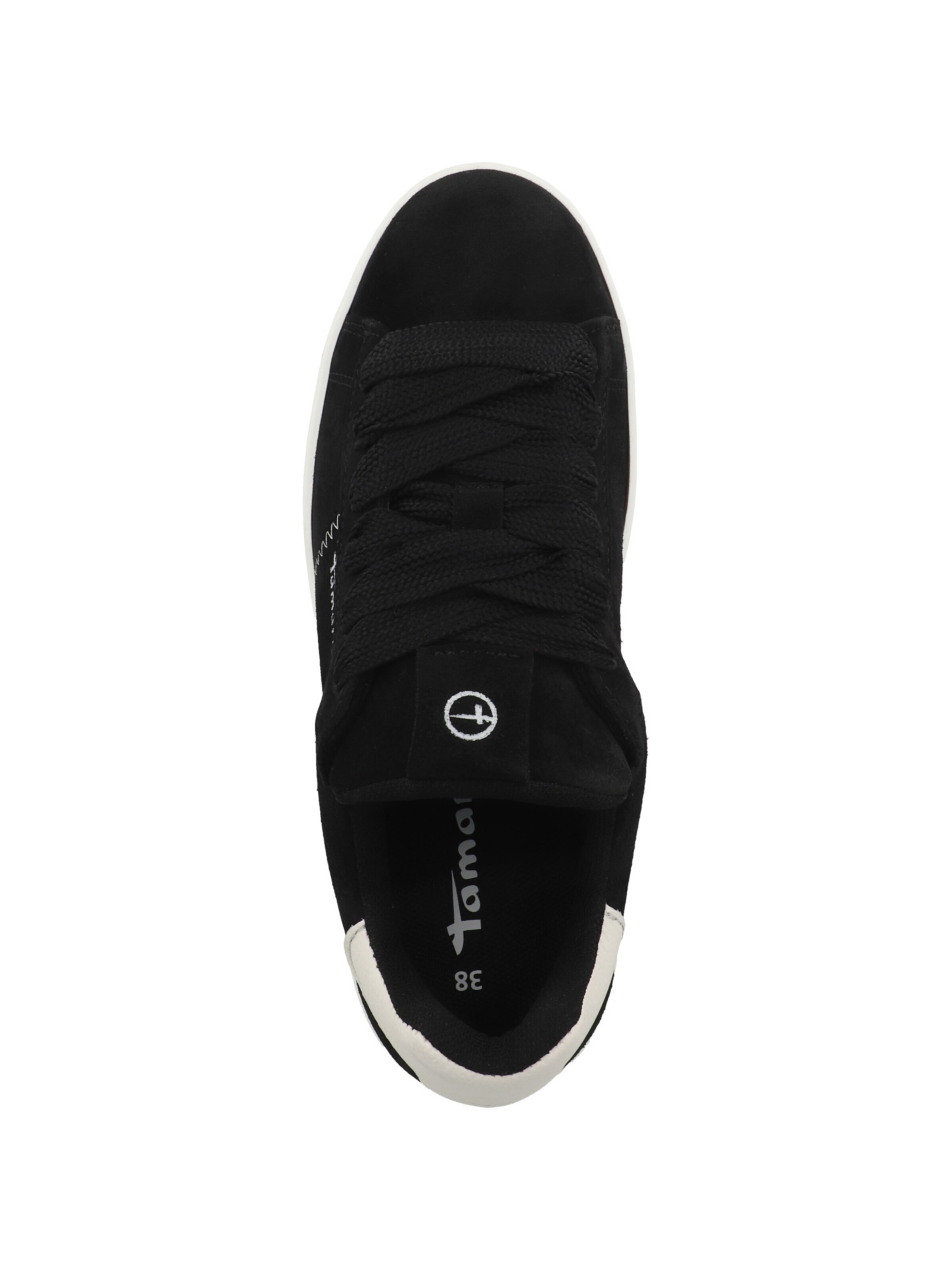 Sneaker bassa di Tamaris in nero