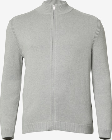 s.Oliver Gebreid vest in Grijs: voorkant