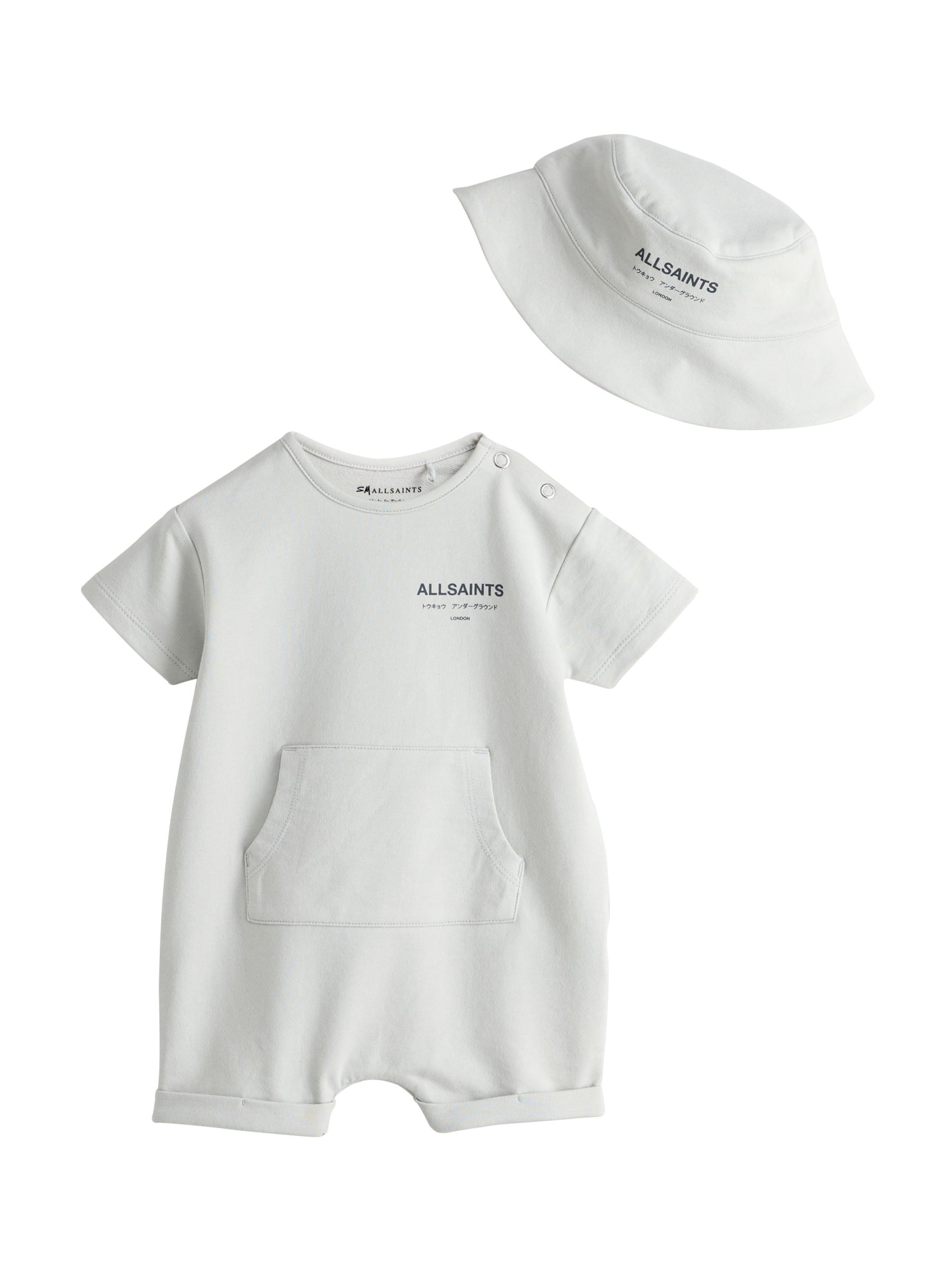 Set di smALLSAINTS in grigio: frontale