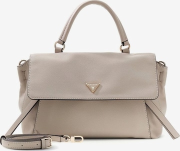GUESS Handtasche 'Devon Top Handle Flap' in Grau: Vorderseite
