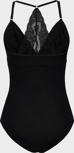 Erlich Textil Body ' Johanna ' en noir, Vue avec produit