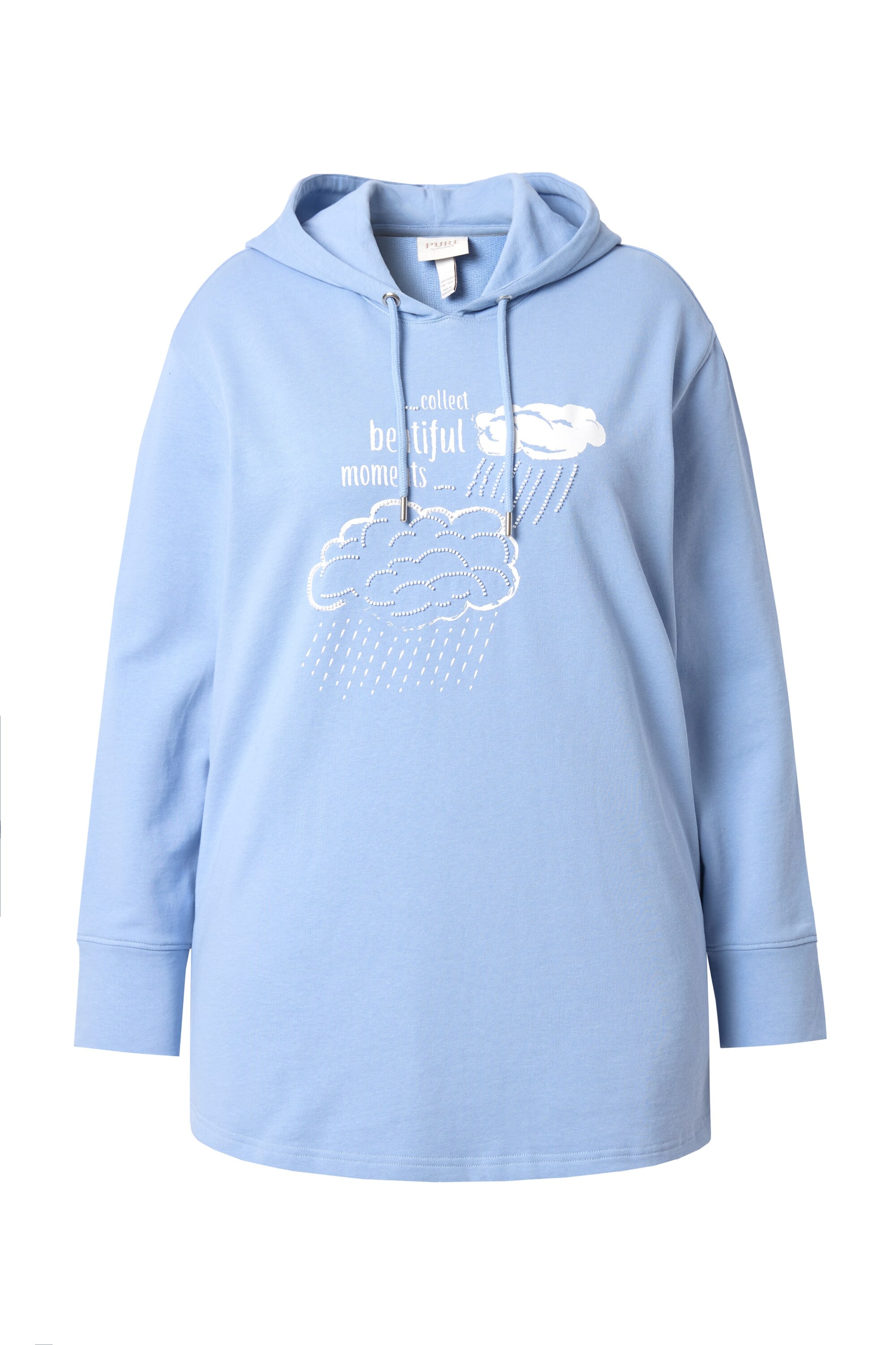 Ulla Popken Sweatshirt in Blue: front