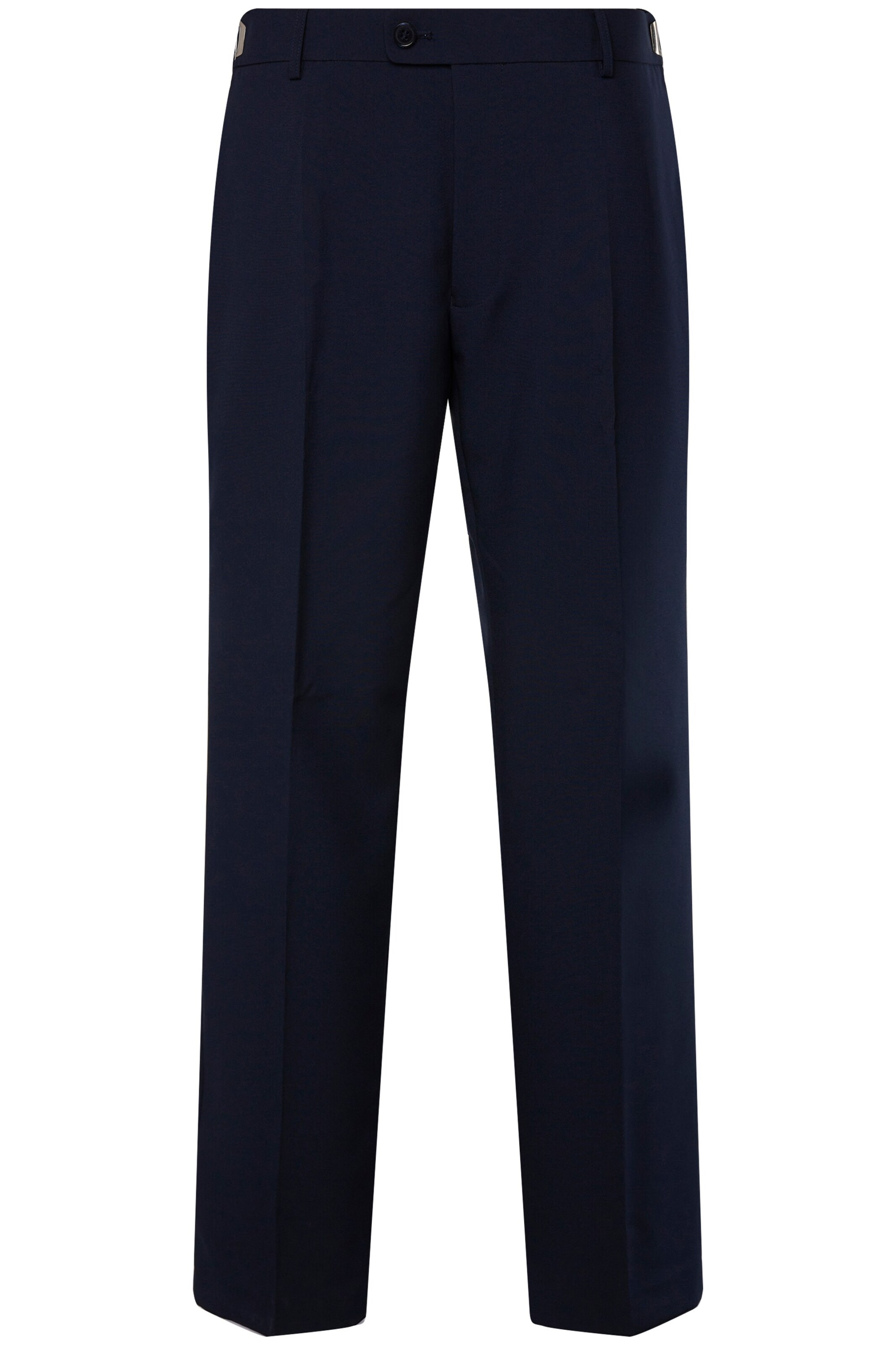 Men Plus Regular Pantalon in Blauw: voorkant
