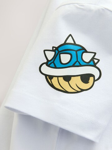 T-Shirt 'Mario' Next en blanc