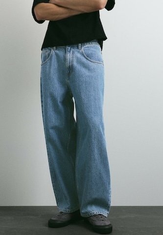 Pull&Bear Tønde Jeans i blå: forside