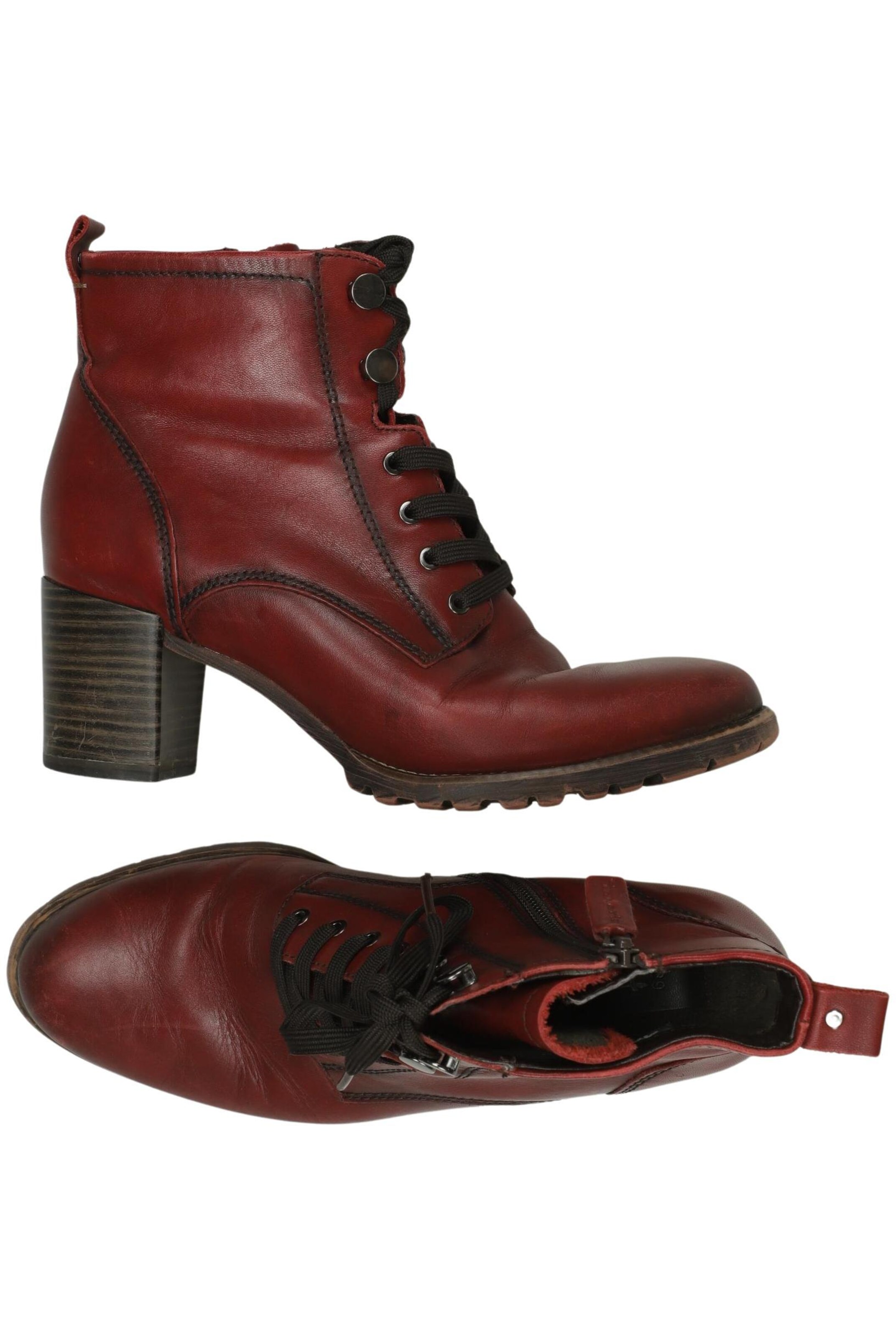 Tamaris Stiefeletten Tamaris Stiefel Bordeaux Rot Tamaris