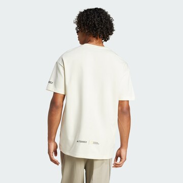 ADIDAS TERREX Functioneel shirt 'National Geographic' in Beige