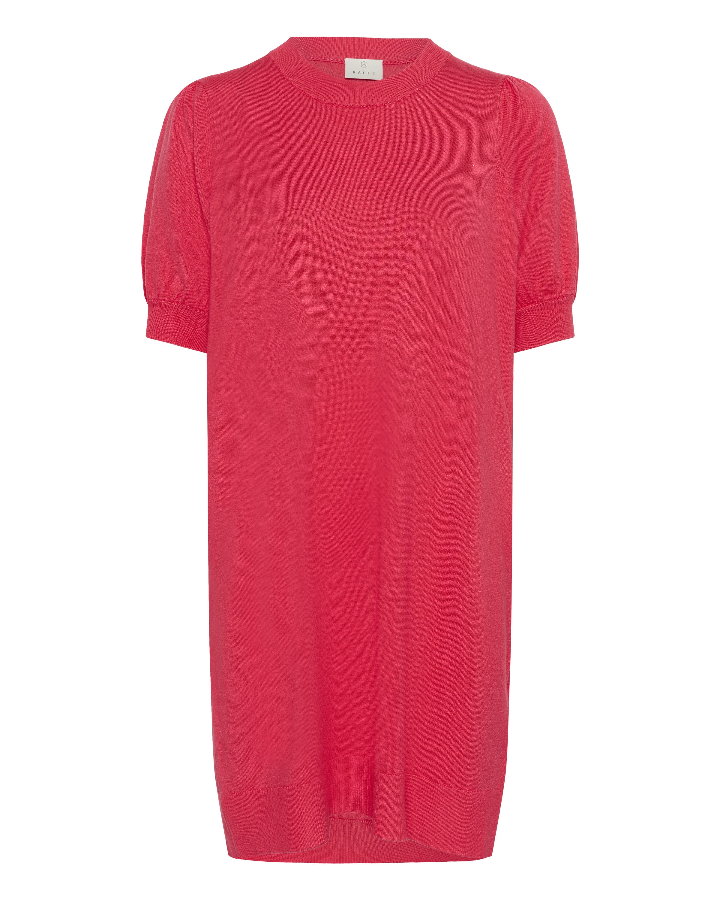 Kaffe Gebreide jurk 'Lizza' in Rood: voorkant