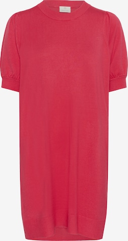 Robes en maille 'Lizza' Kaffe en rouge : devant
