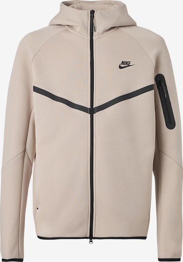 Nike Sportswear Collegetakki 'TCH FLC' värissä kerma / musta, Tuotenäkymä