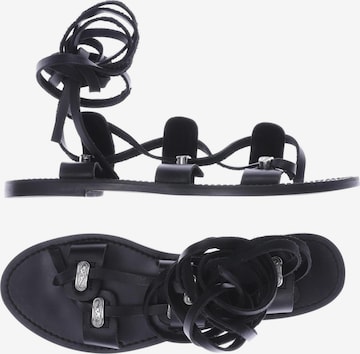 MANGO Sandals & High-Heeled Sandals in 38 in Black: front