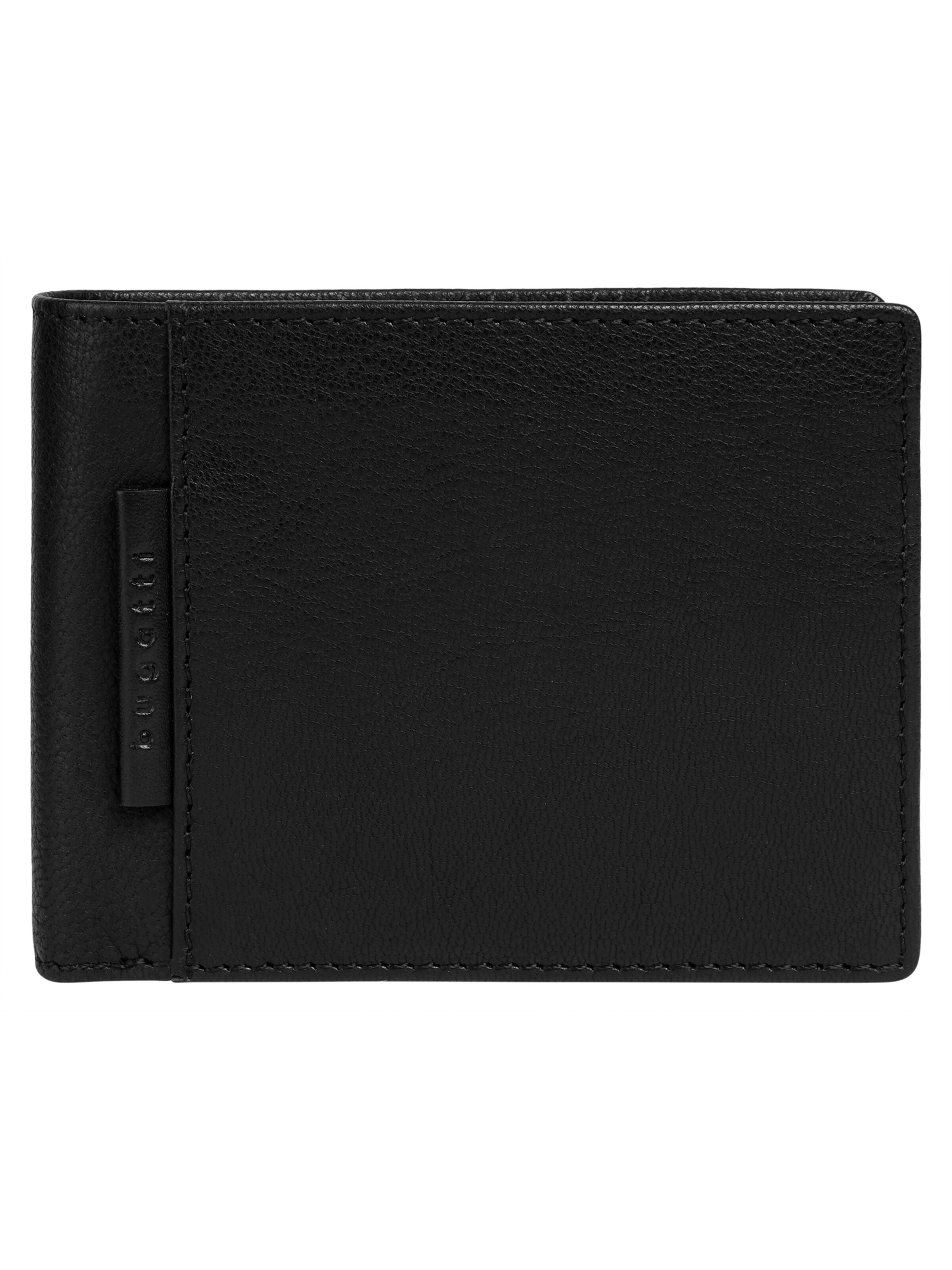 bugatti Wallet 'bugatti Geldbörse BLANCA' in Black: front