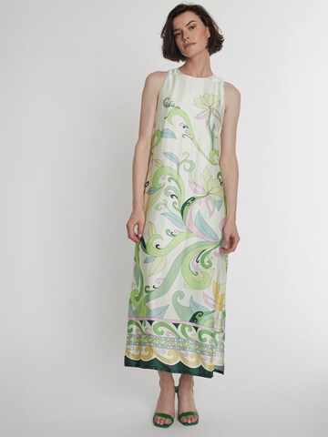 Ana Alcazar Dress 'Pecasa' in White: front