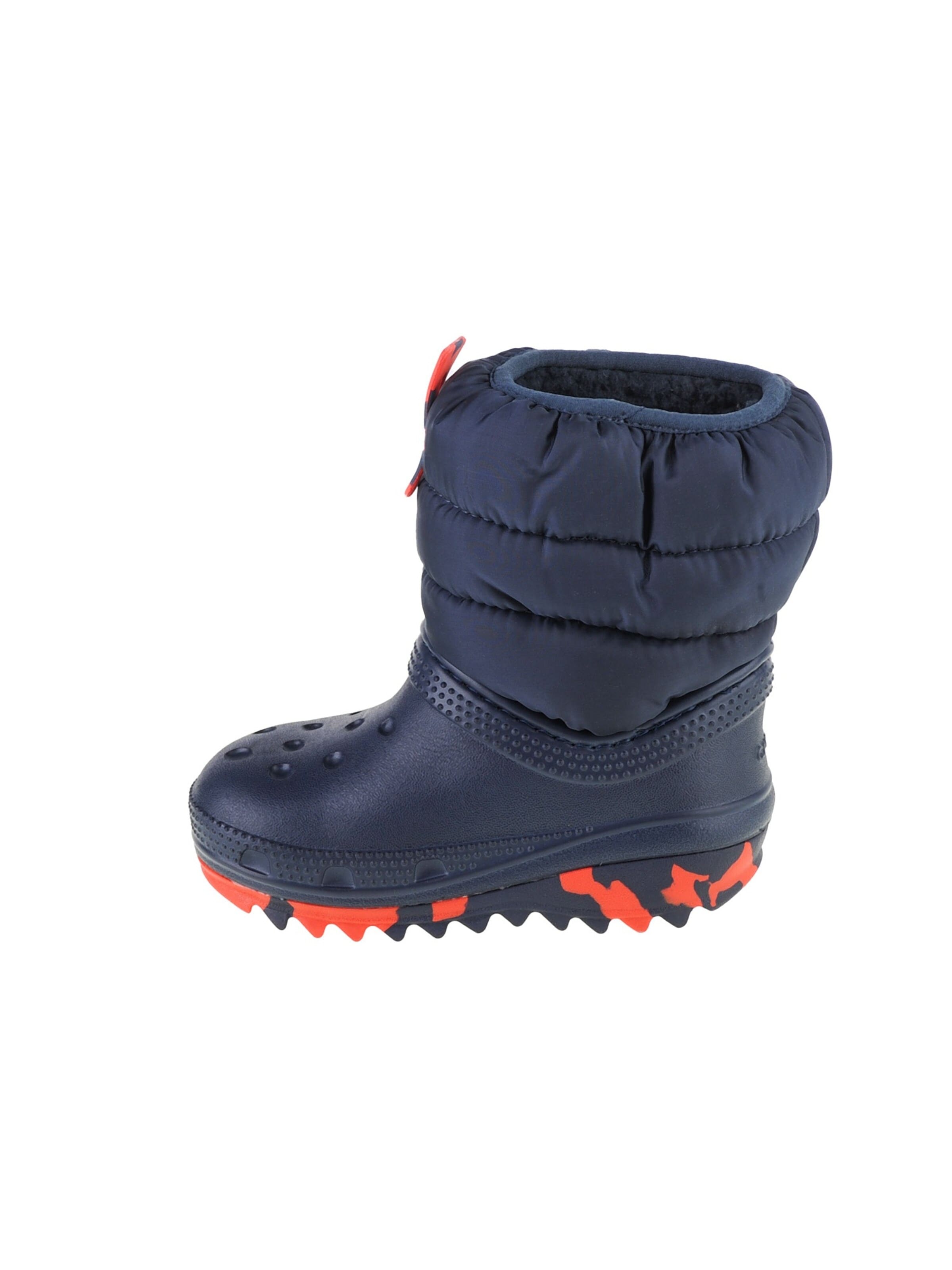 Crocs Snowboots 'Classic Neo Puff Boot Toddler' in Blauw