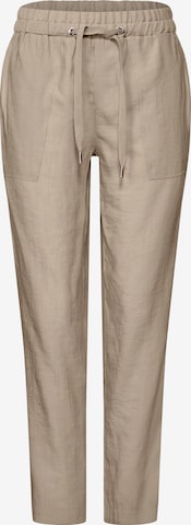 STREET ONE Pants in Beige: front