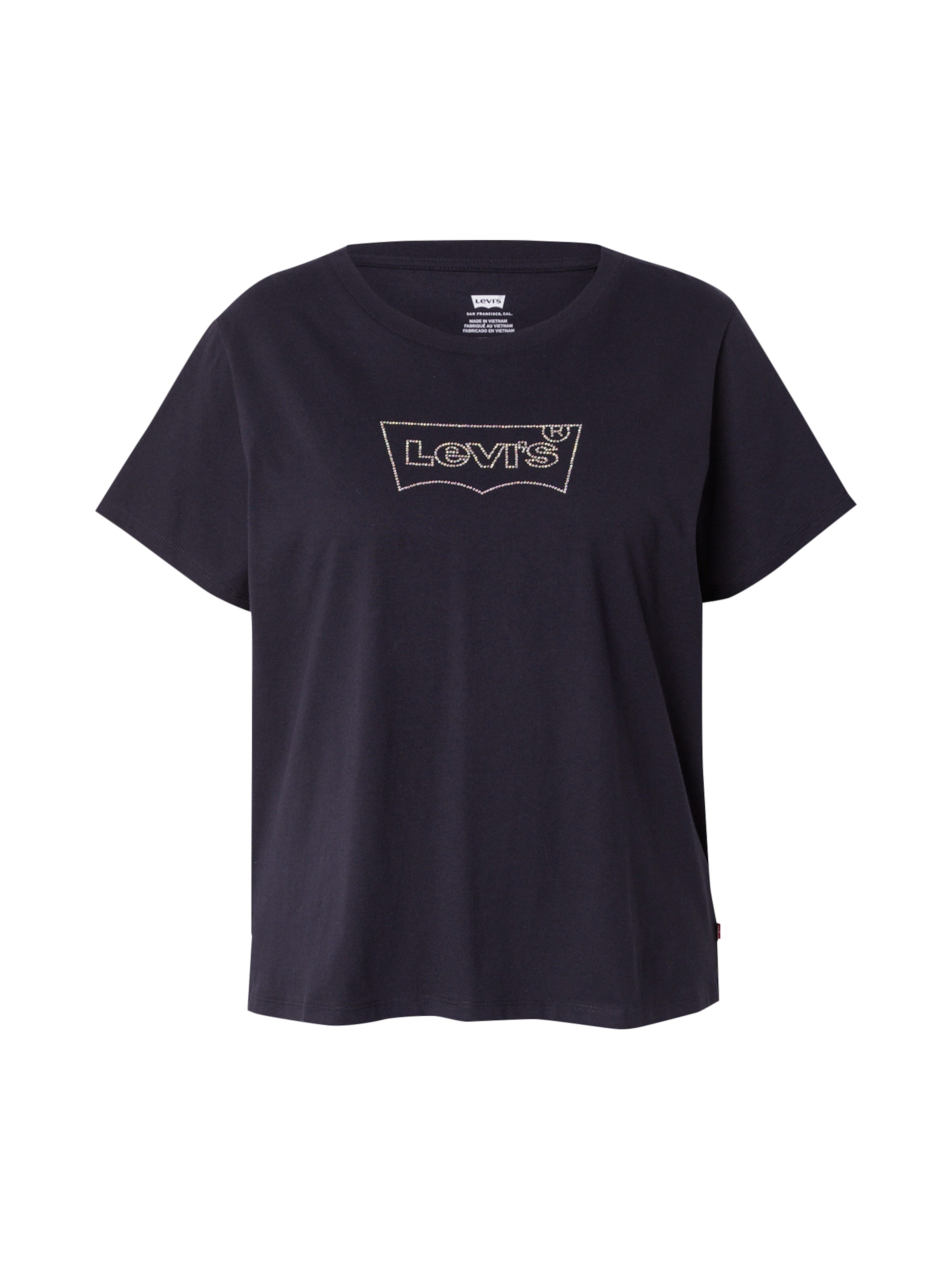 Levi's® Plus Póló 'The Perfect Tee ' - fekete: elől