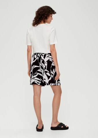 s.Oliver Loose fit Trousers in Black