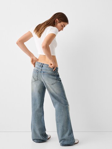 Loosefit Jean Bershka en bleu