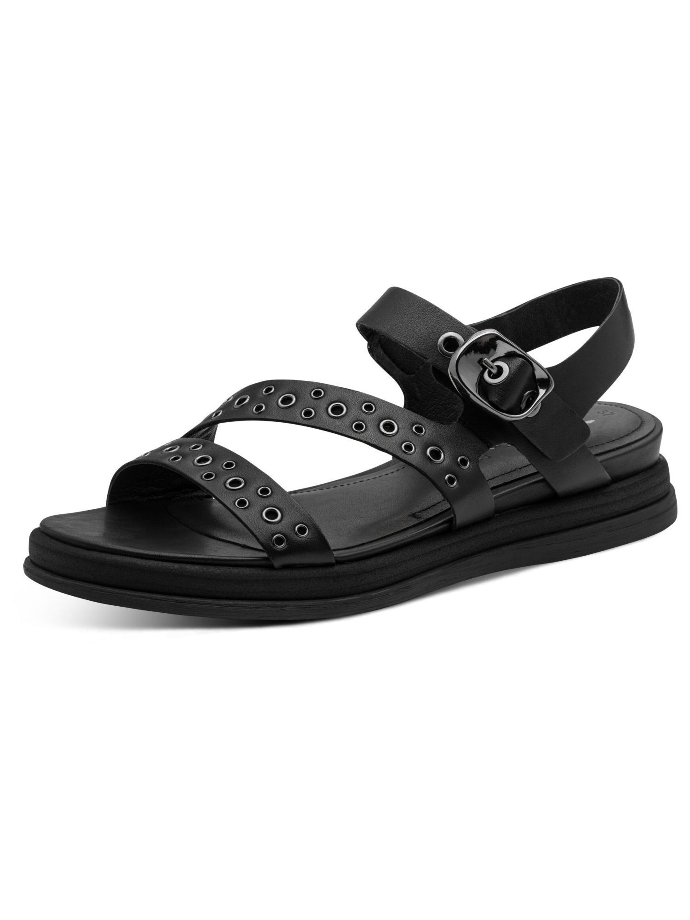 Tamaris Sandal in Black: front