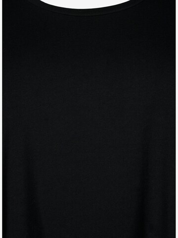 Zizzi Shirt in Schwarz