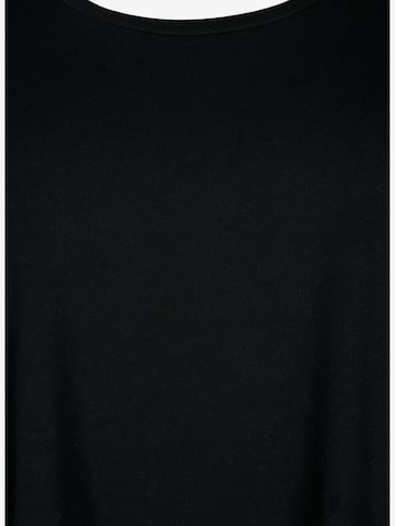 Zizzi Shirt in Schwarz