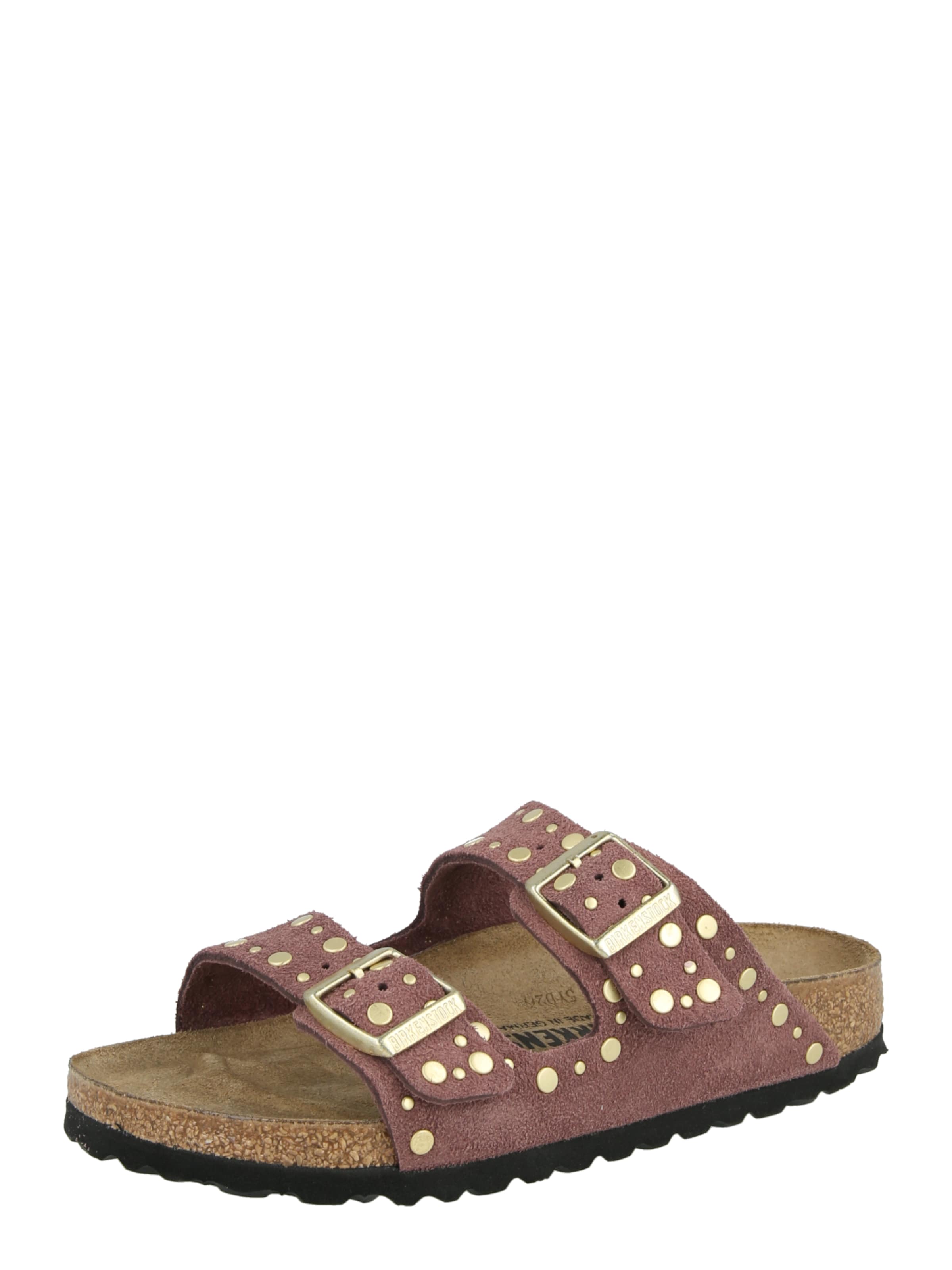 Zoccoletto 'Arizona' di BIRKENSTOCK in lilla: frontale