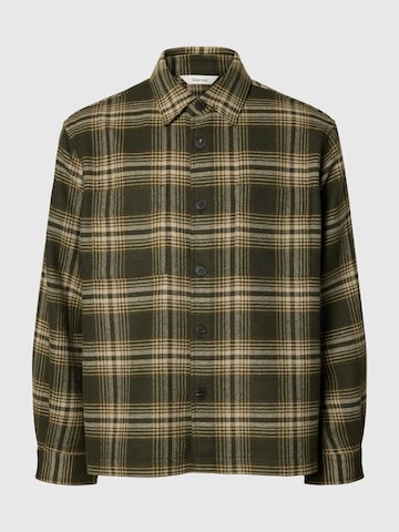 SELECTED Comfort Fit Skjorte i grøn: forside