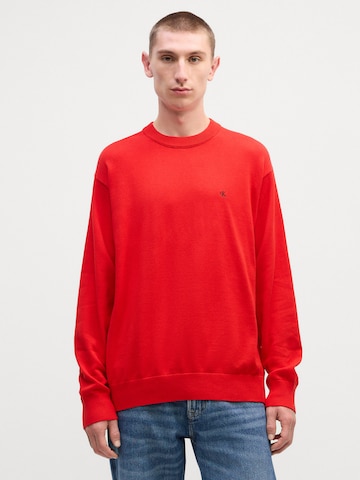 Calvin Klein Jeans Свитер в Красный: спереди