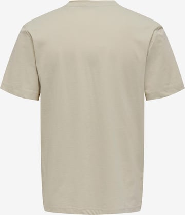 Only & Sons Shirt 'Max' in Beige