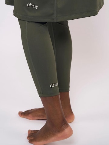 Chay T-shirt Baddräktsklänning 'Chay Sea Active Burkini Swimset sport Olive Green' i grön