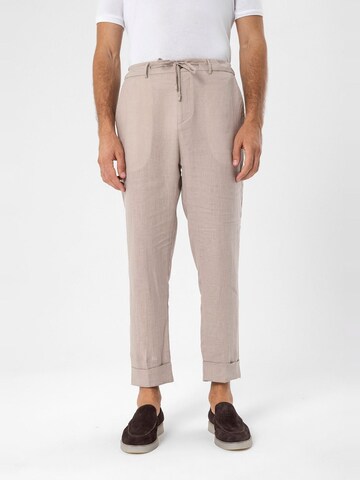 Antioch Slimfit Hose in Beige: Vorderseite