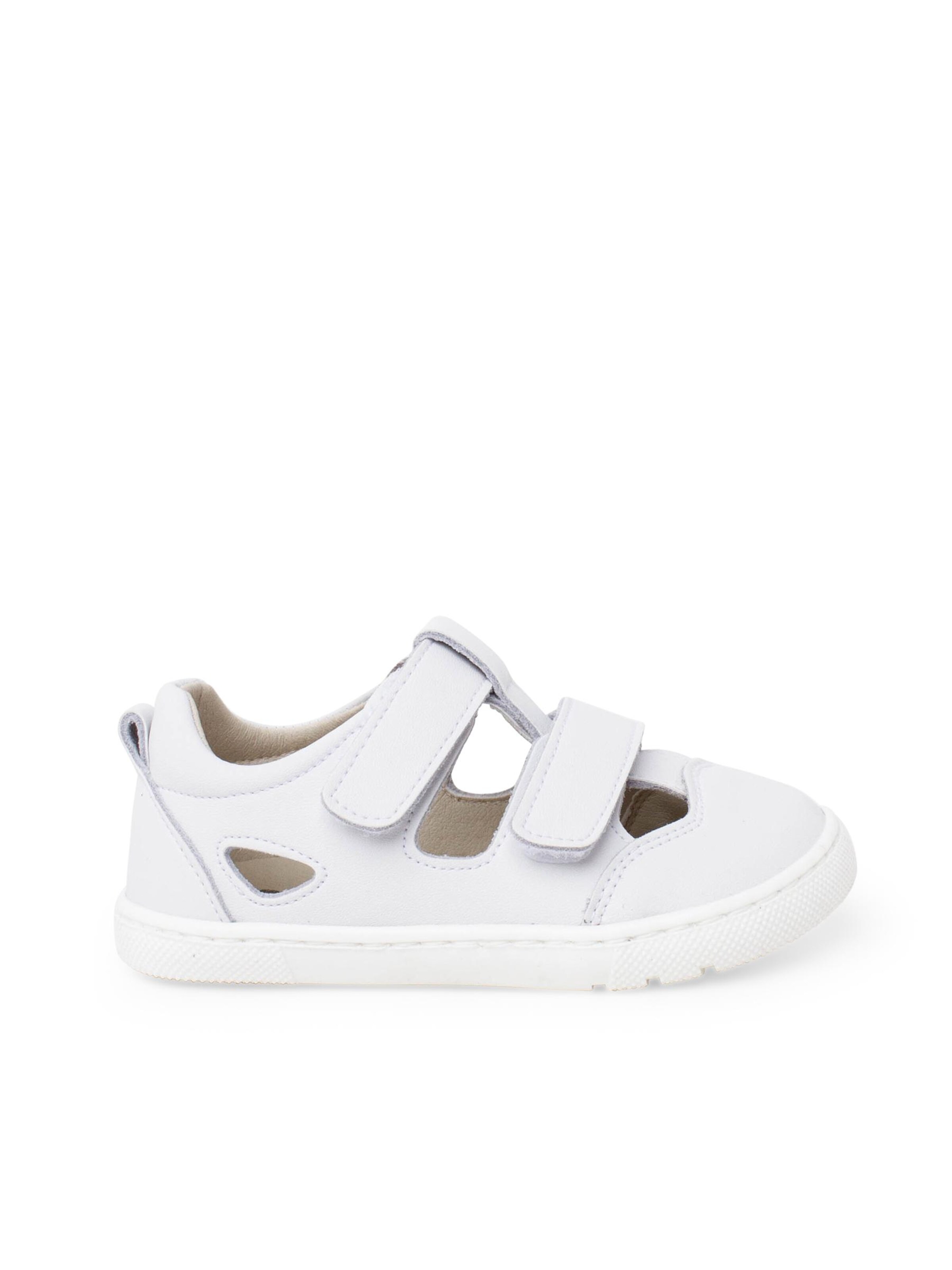 Sandales Pisamonas en blanc : devant