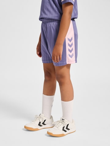 Hummel Regular Sportbroek in Lila