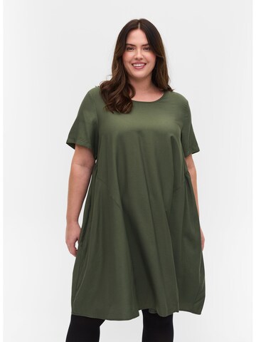 Zizzi Tunic 'CILLE' in Green: front