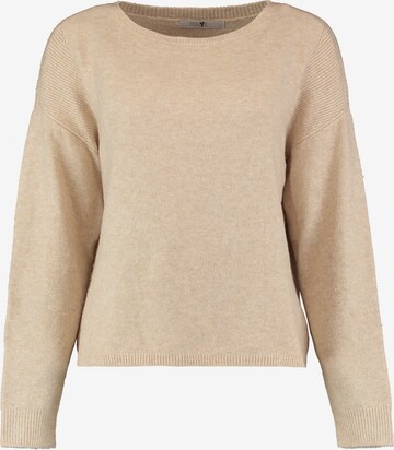 Pull-over 'Tine' Hailys en beige : devant