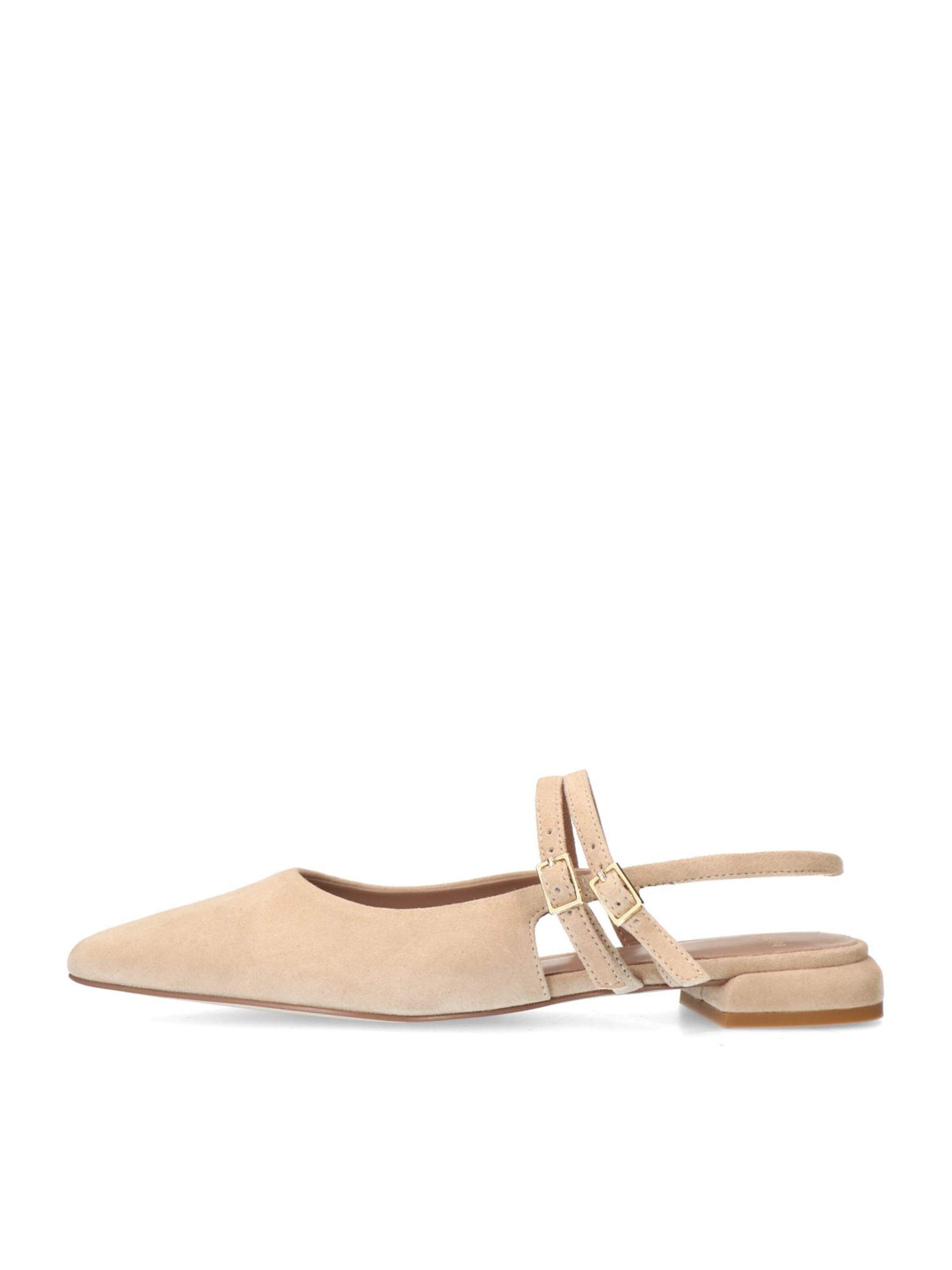 MANFIELD Slingback Pumps in Beige