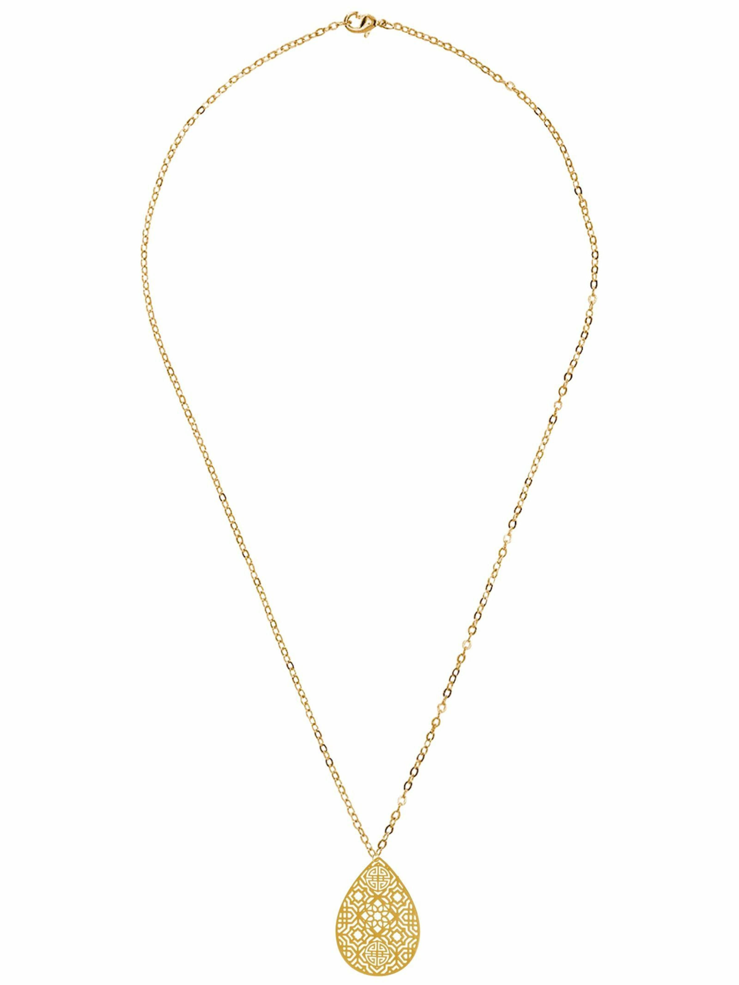 Gemshine Kette in Gold: Vorderseite